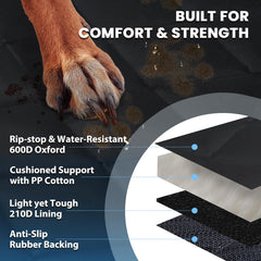 VIVAGLORY petit chien installé confortablement montrant protection pratique