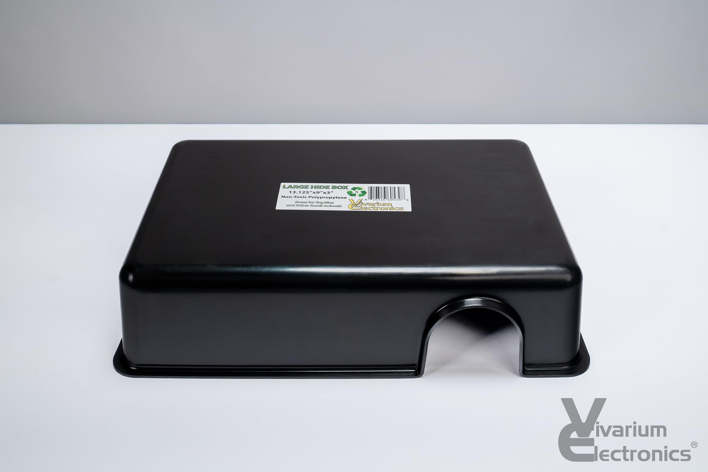 Vivarium Electronics profil montrant épaisseur 1/8 pouce et robustesse