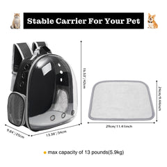 vivicreate échelle de taille avec chat illustrant capacité et ajustement
