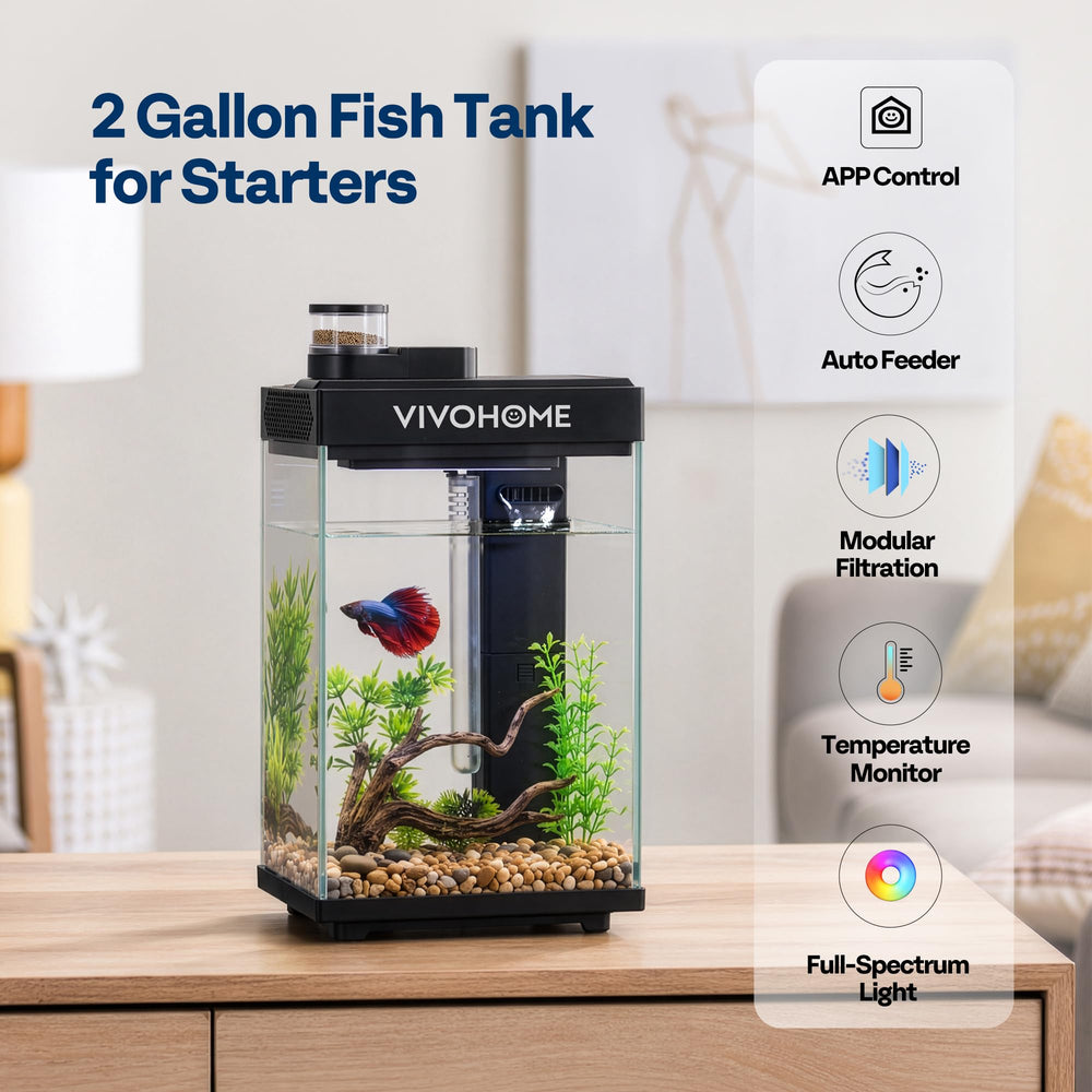 VIVOHOME nourrisseur automatique gros plan garantissant portions précises