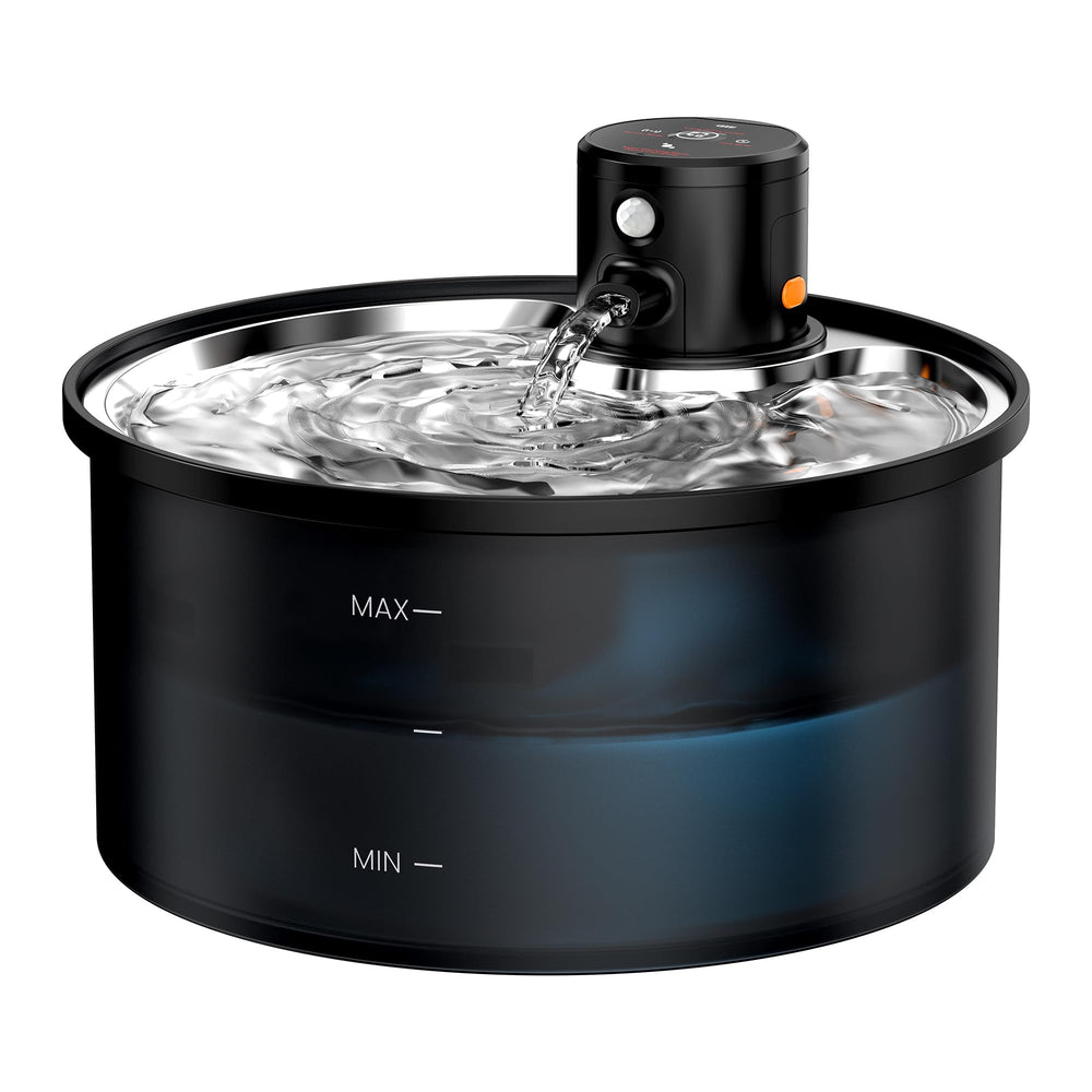 VKIMISS fontaine face avant montrant design sans fil et accès rapide