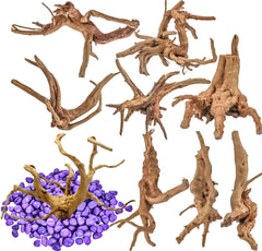 Vmiapxo vue frontale des branches flotté, apporte cachettes naturelles