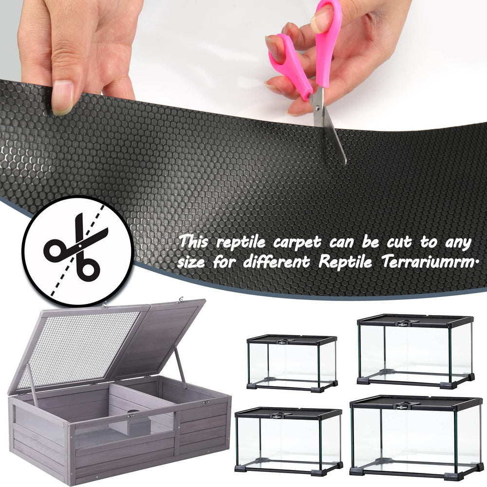 Vodolo tapis avec accessoires montre compatibilité avec décor et grotte