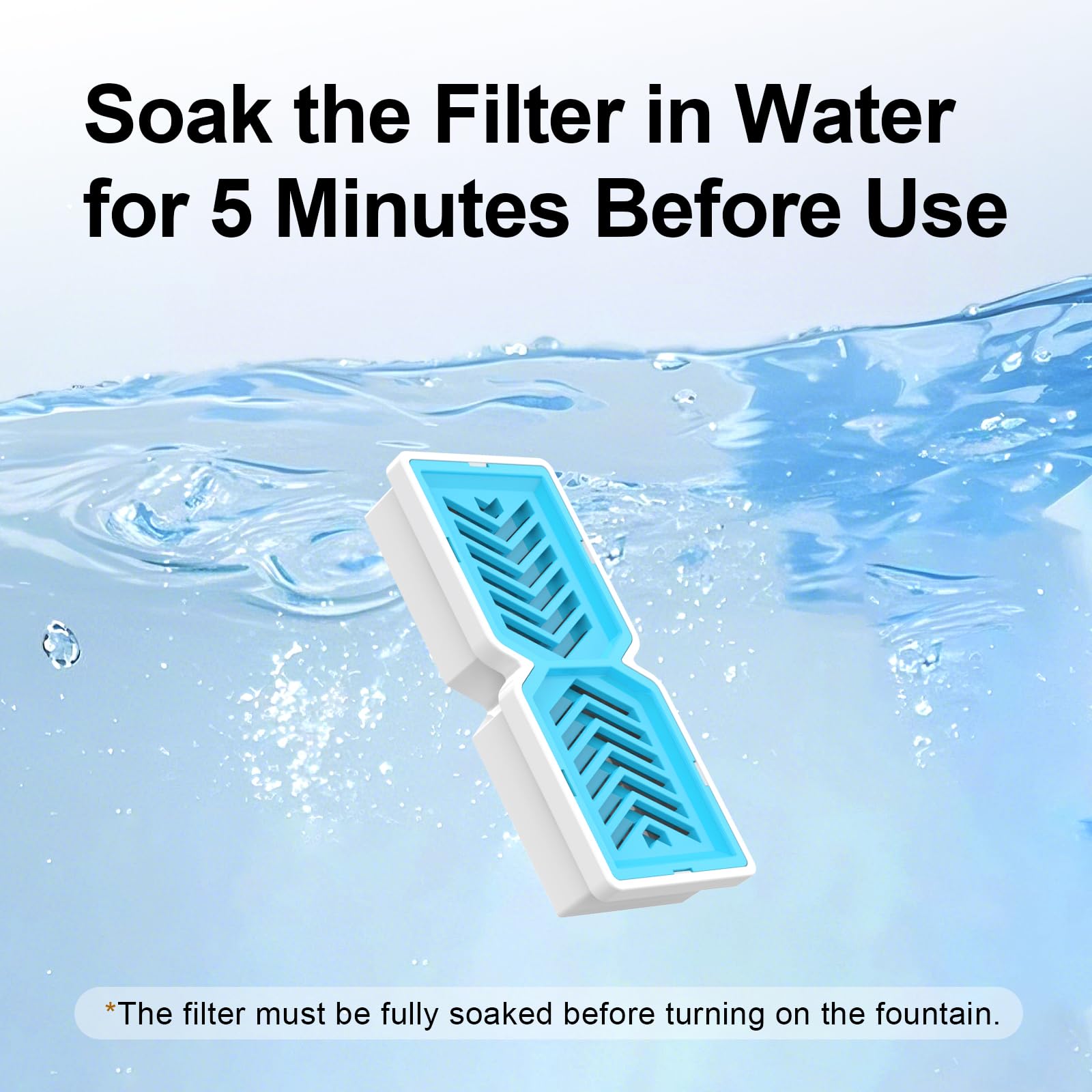 Voluas filtres en situation cuisine pour eau plus fraîche et appétente