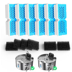 Voluas packaging avant montrant pack de 6 pour entretien facile