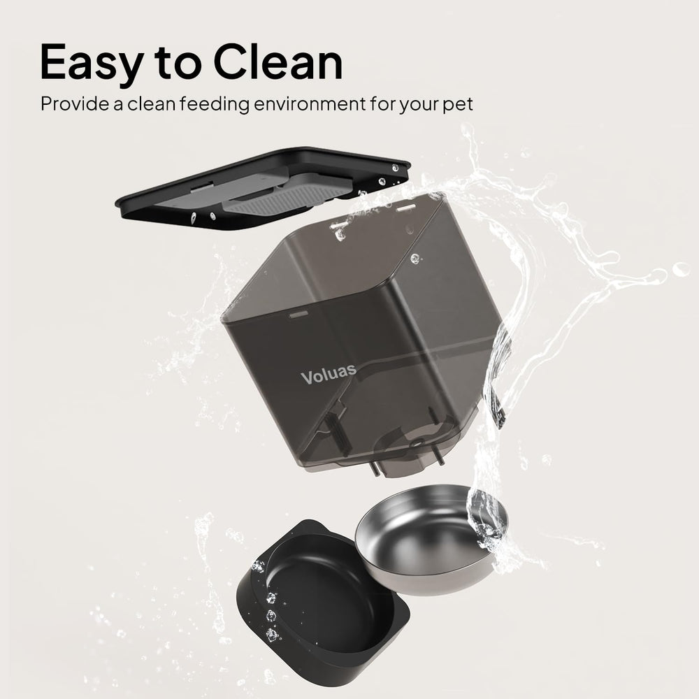 Voluas vue des connexions USB et compartiment piles pour alimentation flexible