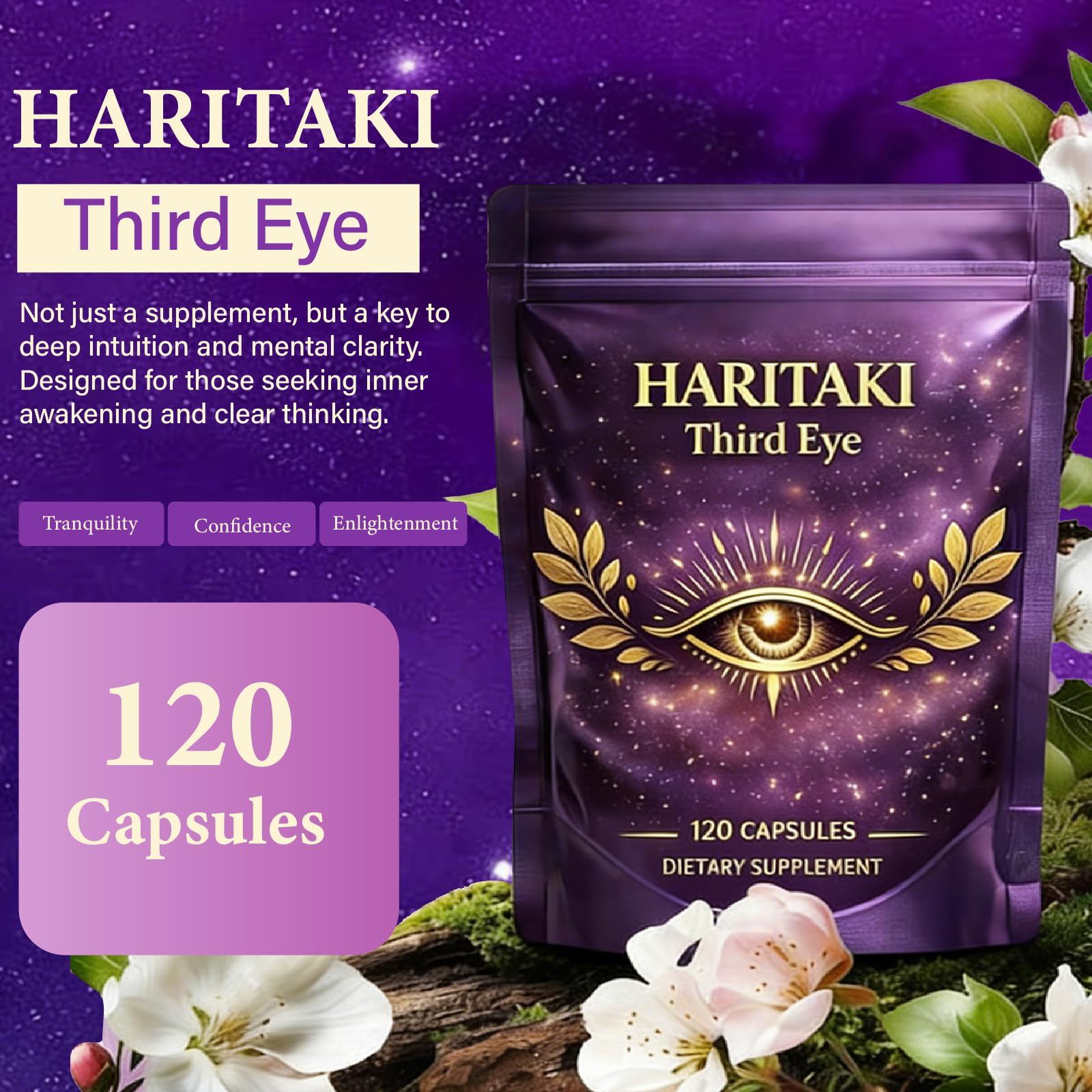 Voluglow Haritaki gros plan sur gélules montrant texture et pureté pour confiance
