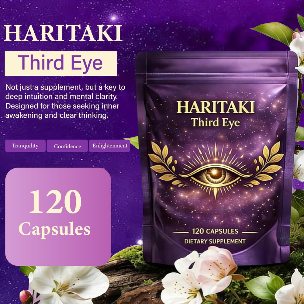 Voluglow Haritaki gros plan sur gélules montrant texture et pureté pour confiance