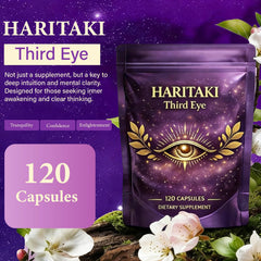 Voluglow Haritaki gros plan sur gélules montrant texture et pureté pour confiance