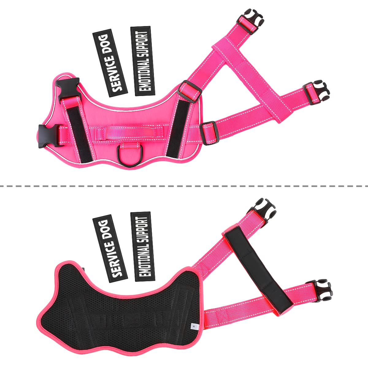 VOOPET quatre étiquettes amovibles pour identification flexible et claire