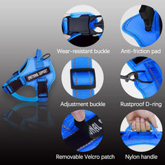 VOOPET zoom sur tissu Oxford respirant et résistant offrant confort