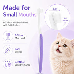 VVHOMIFE tube de dentifrice enzymatique 75 g saveur coco-poulet appétente