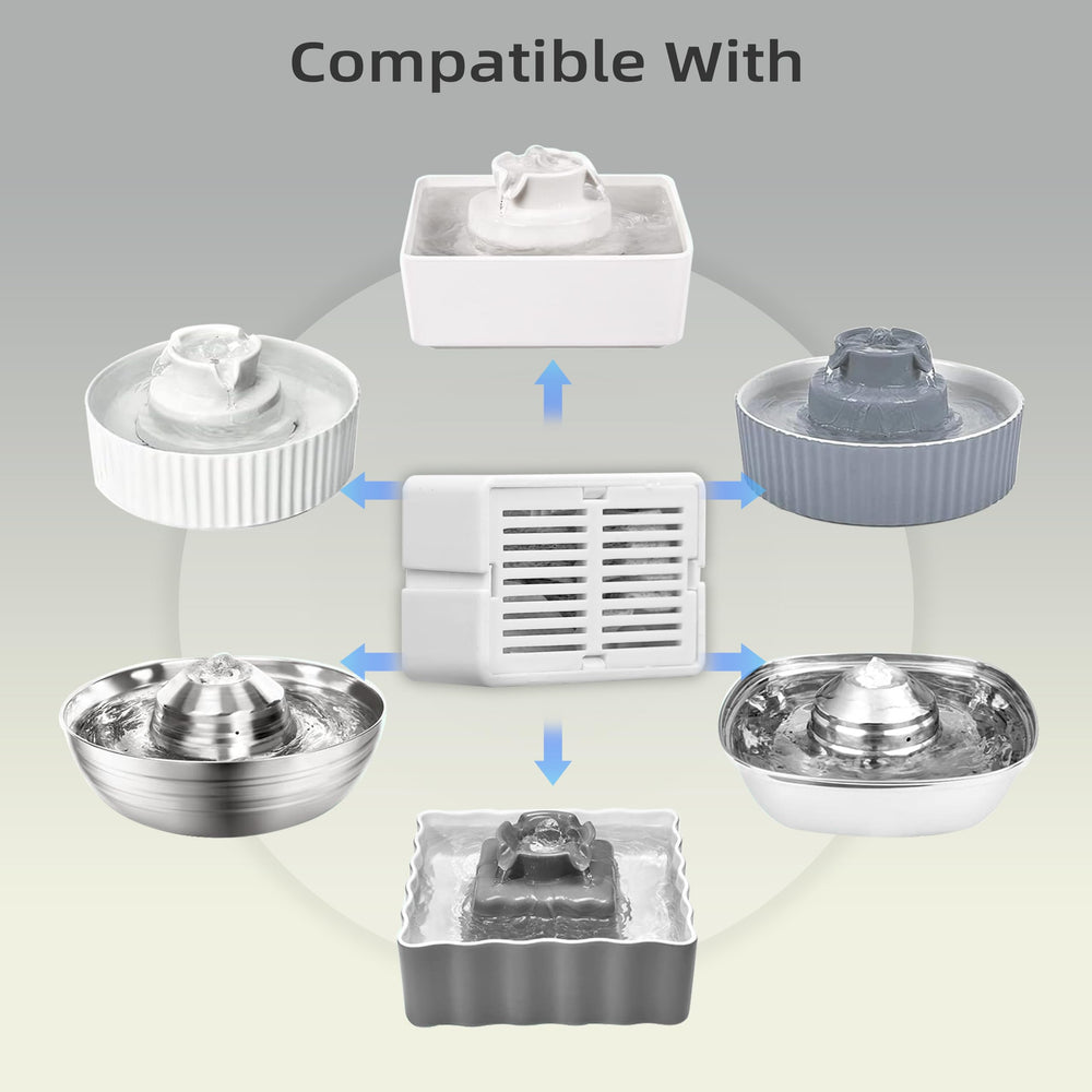 waatoos filtre gros plan sur couches montrant charbon actif et fibres pour purification