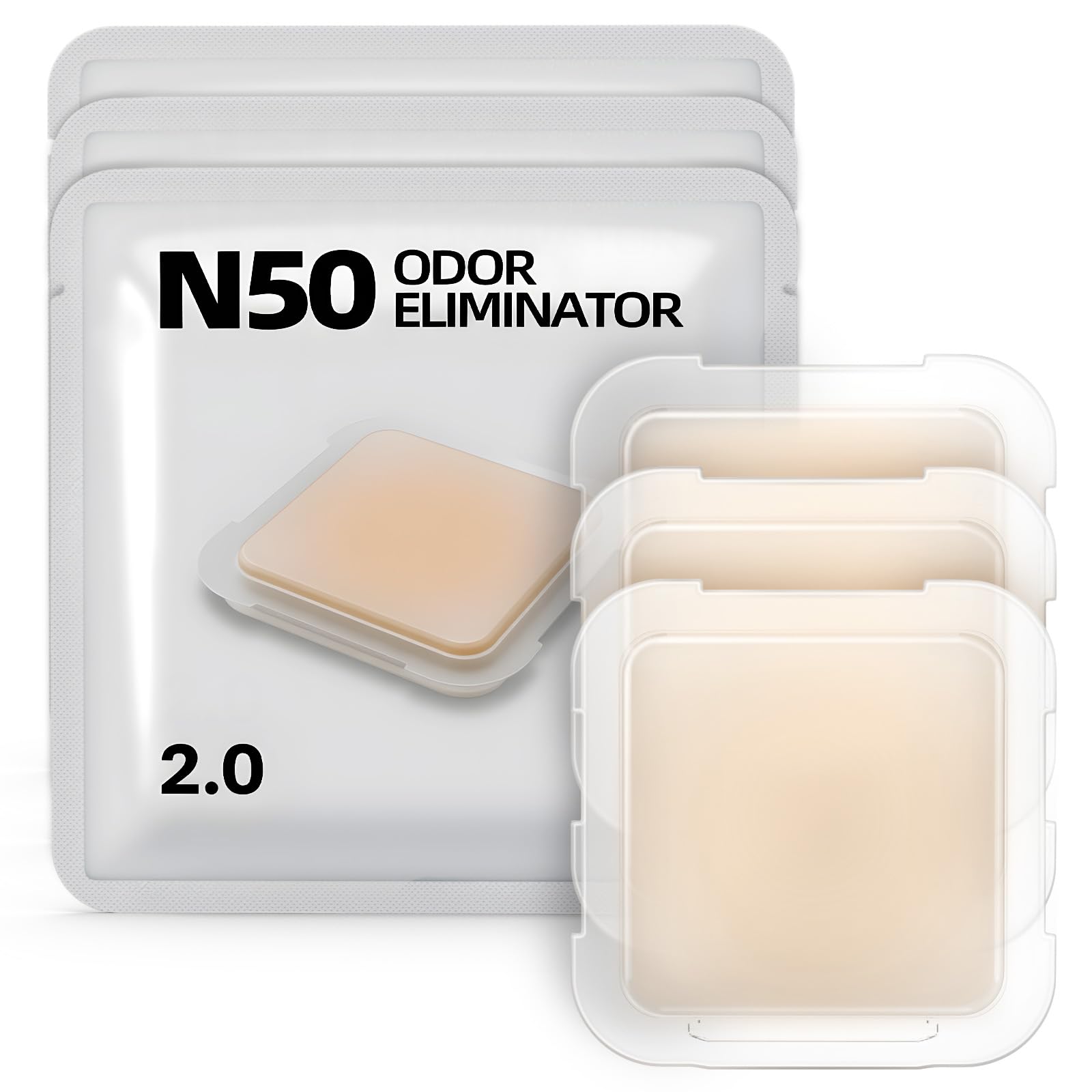 waatoos vue avant du packaging montrant le pack de 3 et son utilité