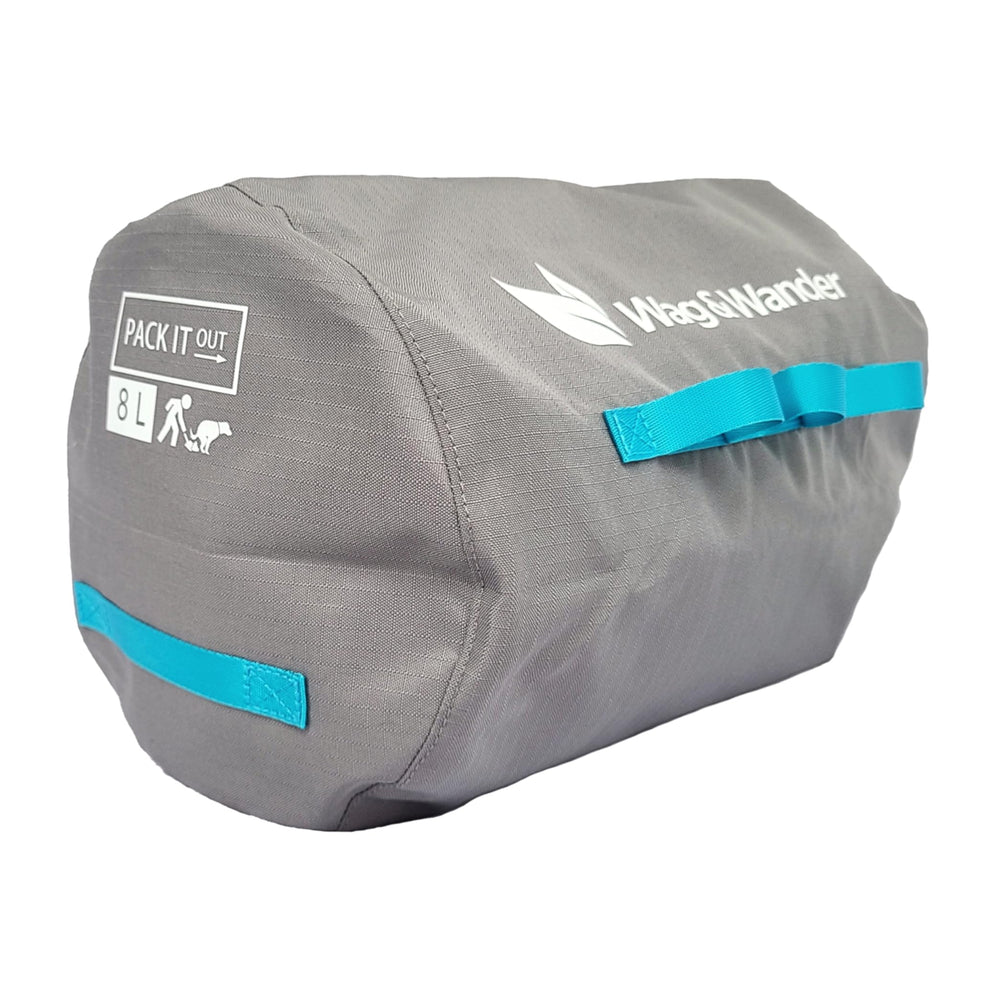 Wag & Wander pochette compacte repliée, gain de place en voyage