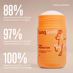 WagWell application sur pattes en extérieur protège contre surfaces chaudes