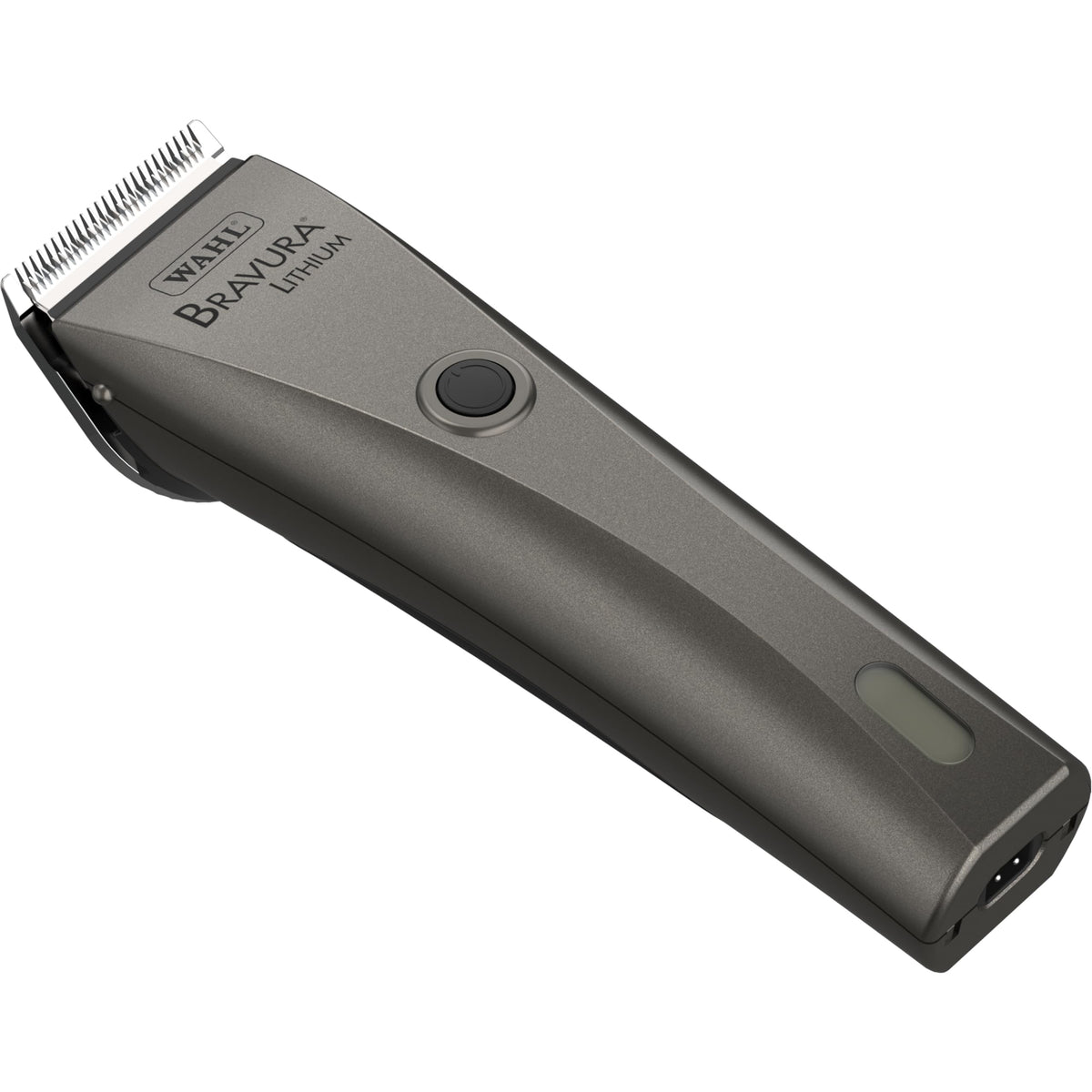 Wahl Bravura face gunmetal présentant design ergonomique et maniabilité