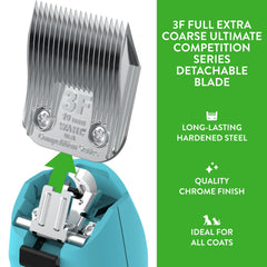 Wahl lame competition montée sur tondeuse Wahl pour compatibilité et utilisation facile