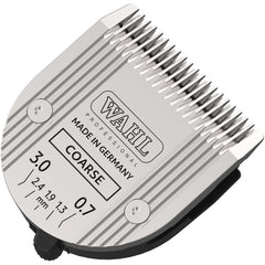Wahl lame emballage avant montrant le produit et la compatibilité garantie