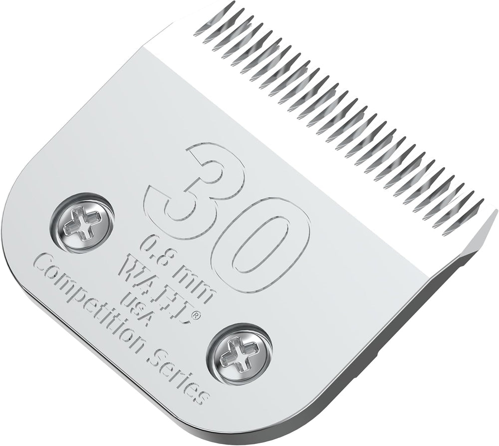 Wahl lame face avant montrant coupe nette et finition professionnelle