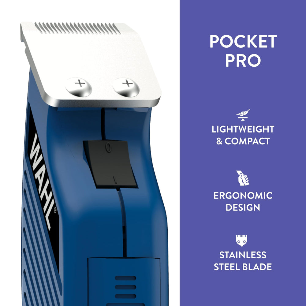 Wahl Pocket Pro Equine kit complet avec accessoires pour retouches immédiates