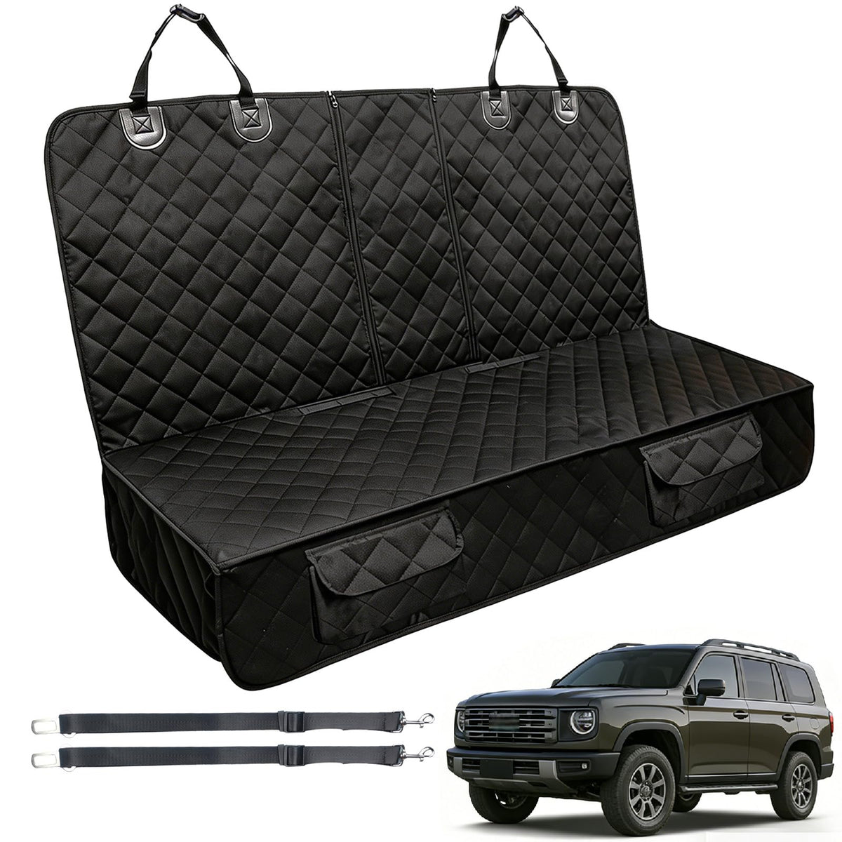 WAJIJI housse face avant adaptée Ford Bronco protège banquette