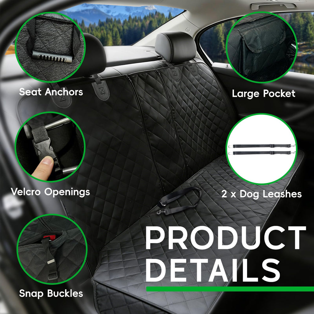 WAJIJI poches frontales visibles pour organiser friandises, sacs et accessoires durant le trajet