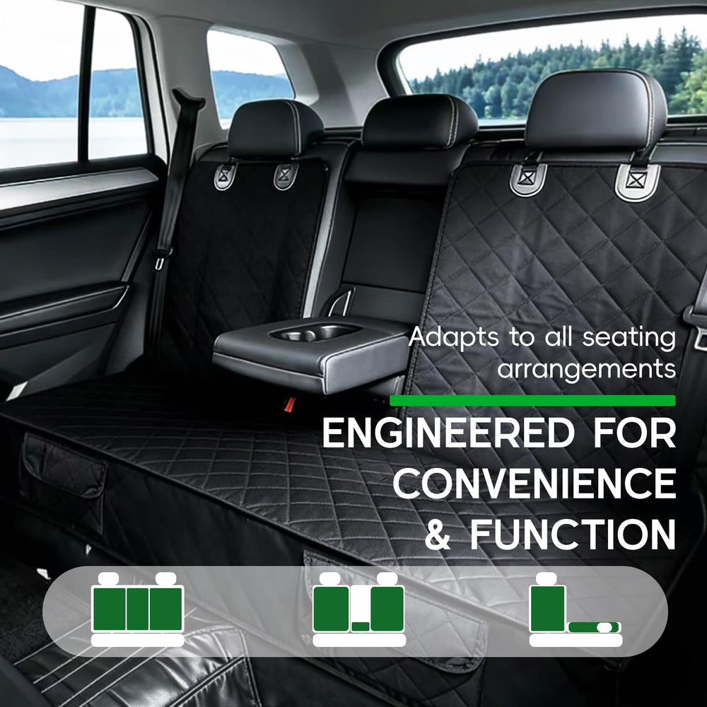 WAJIJI chien assis confortablement sur la housse pendant le trajet