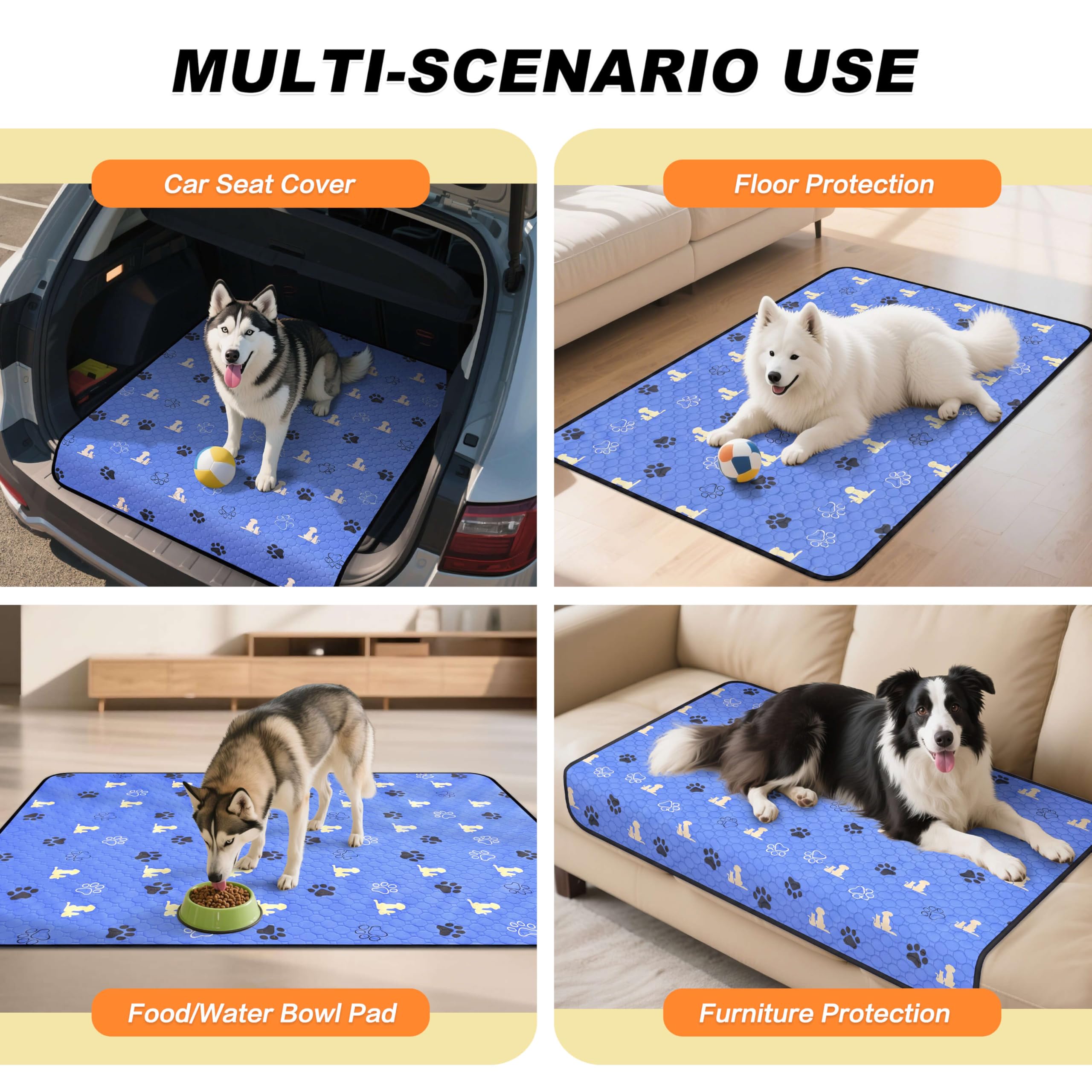 WanpeeGoo comparaison de taille avec objet pour visualiser 24 x 48 pouces