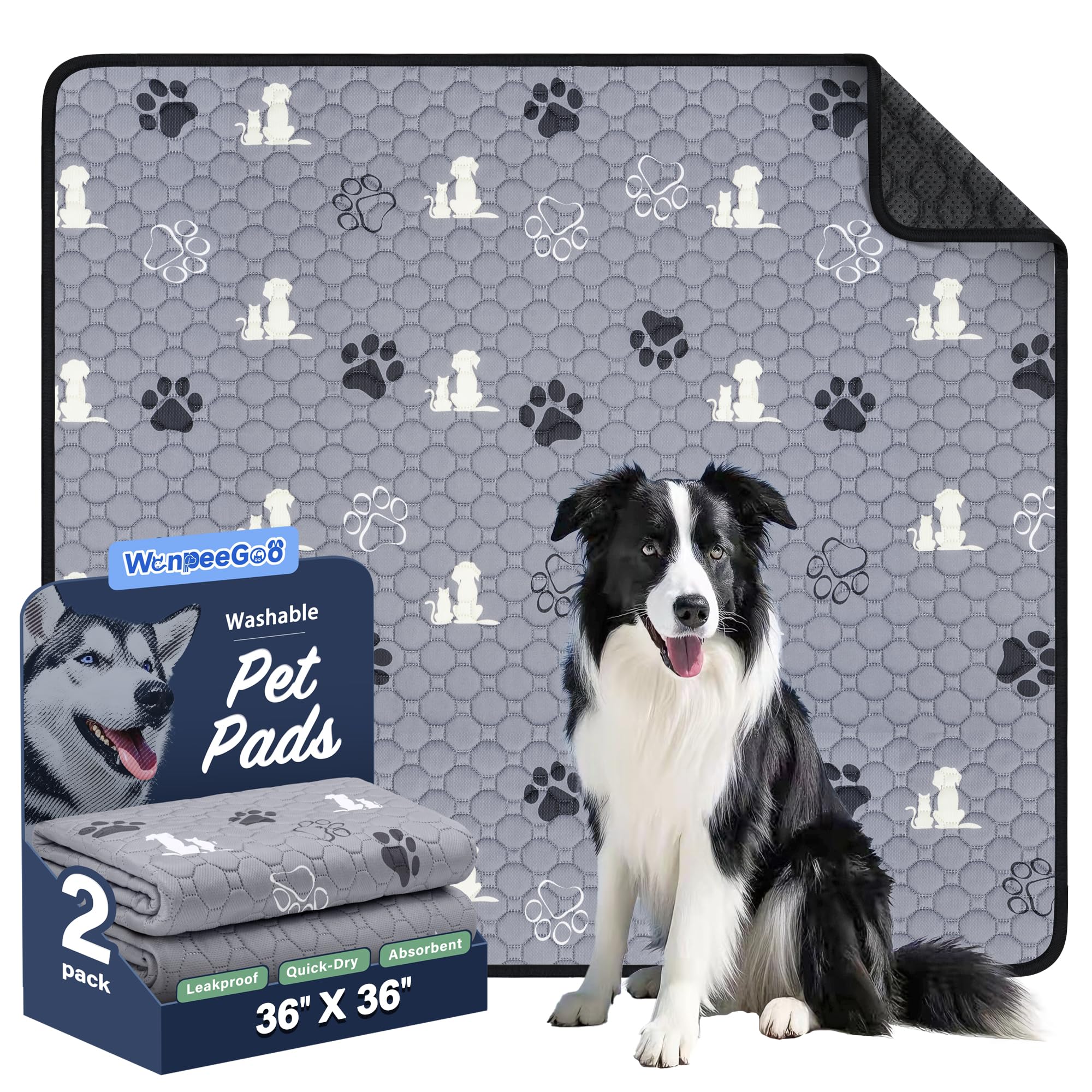 WanpeeGoo tapis face avant en pack montrant protection et design pratique