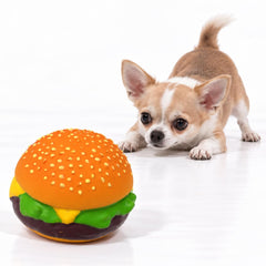 WANT CHEW hamburger avant montrant forme et design, divertissement sûr