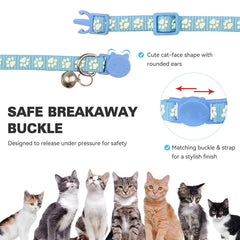 Waoduld collier porté par chat montrant ajustement et confort