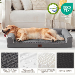 Warmrest bord surélevé profil offrant appui tête et sensation rassurante