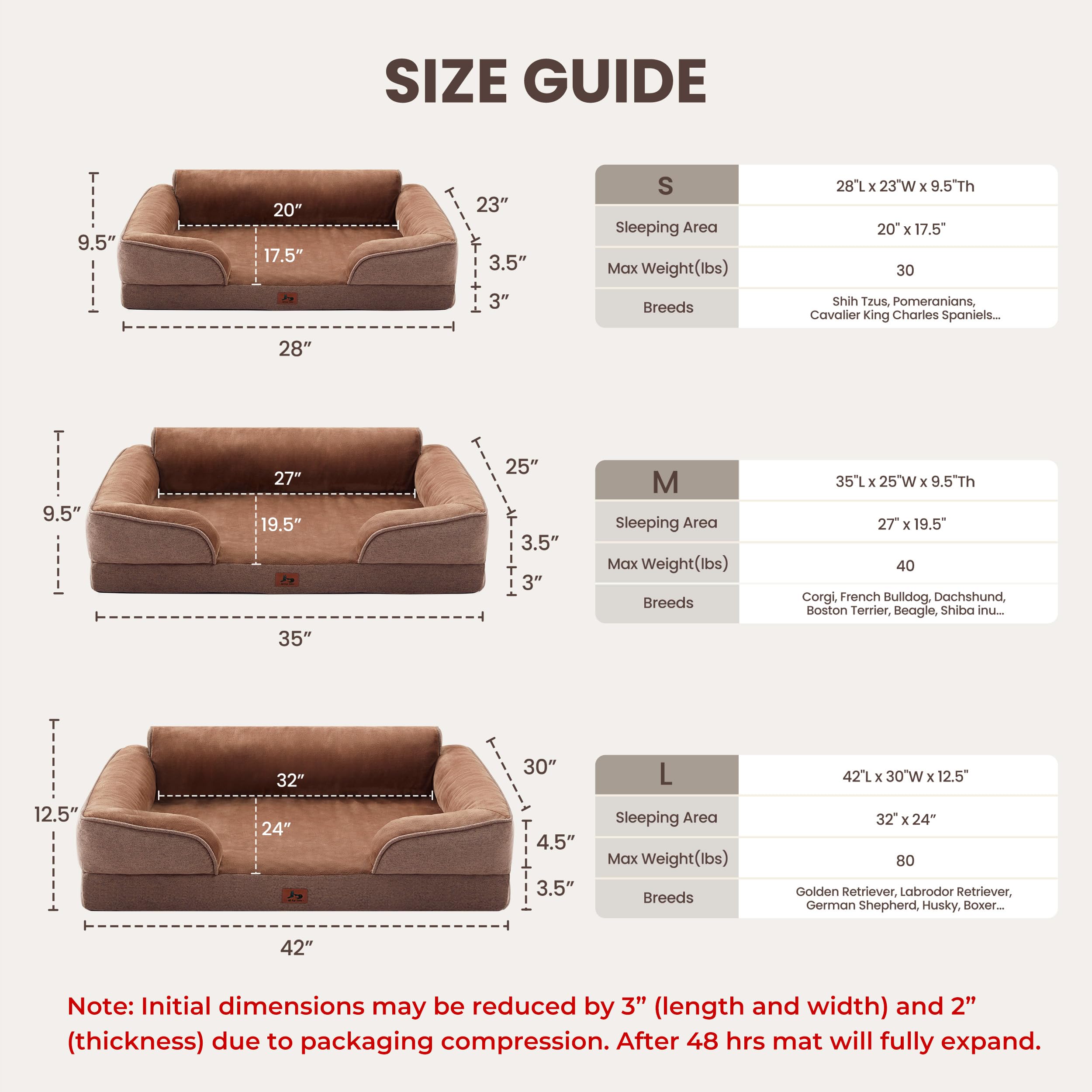 Warmrest comparaison taille avec objet courant pour visualiser l'échelle