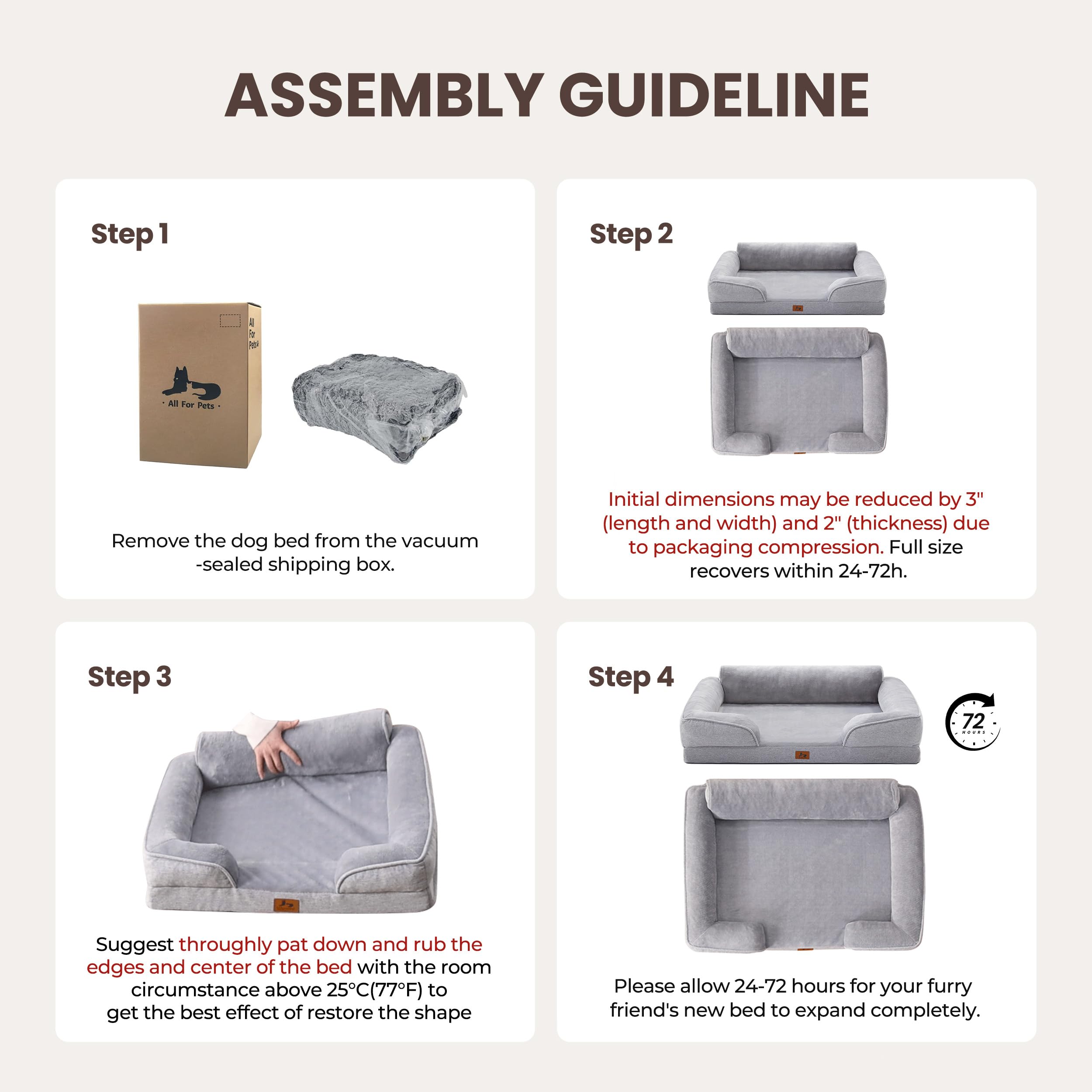 Warmrest gros plan mousse alvéolée pour meilleure répartition du poids