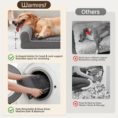 Warmrest gros plan mousse alvéolée, soutien orthopédique pour articulations