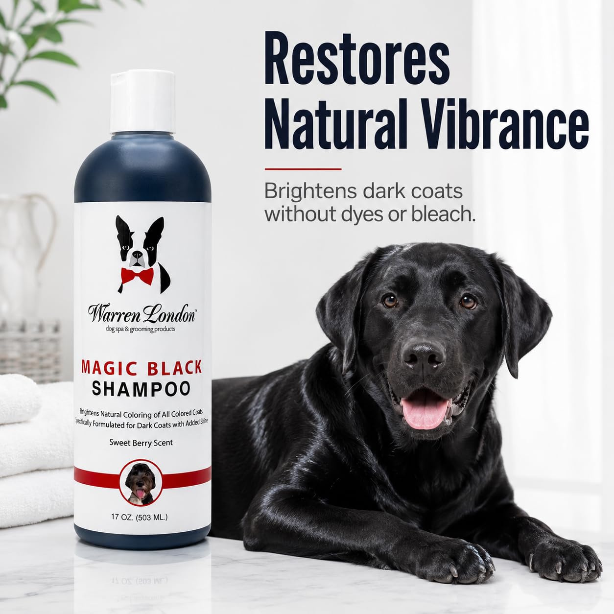 Warren London gros plan de la mousse, montrant une texture douce et nettoyante