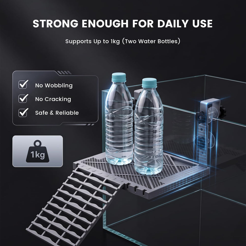 Wasegia comparaison de taille montrant compatibilité 20–75 gallons