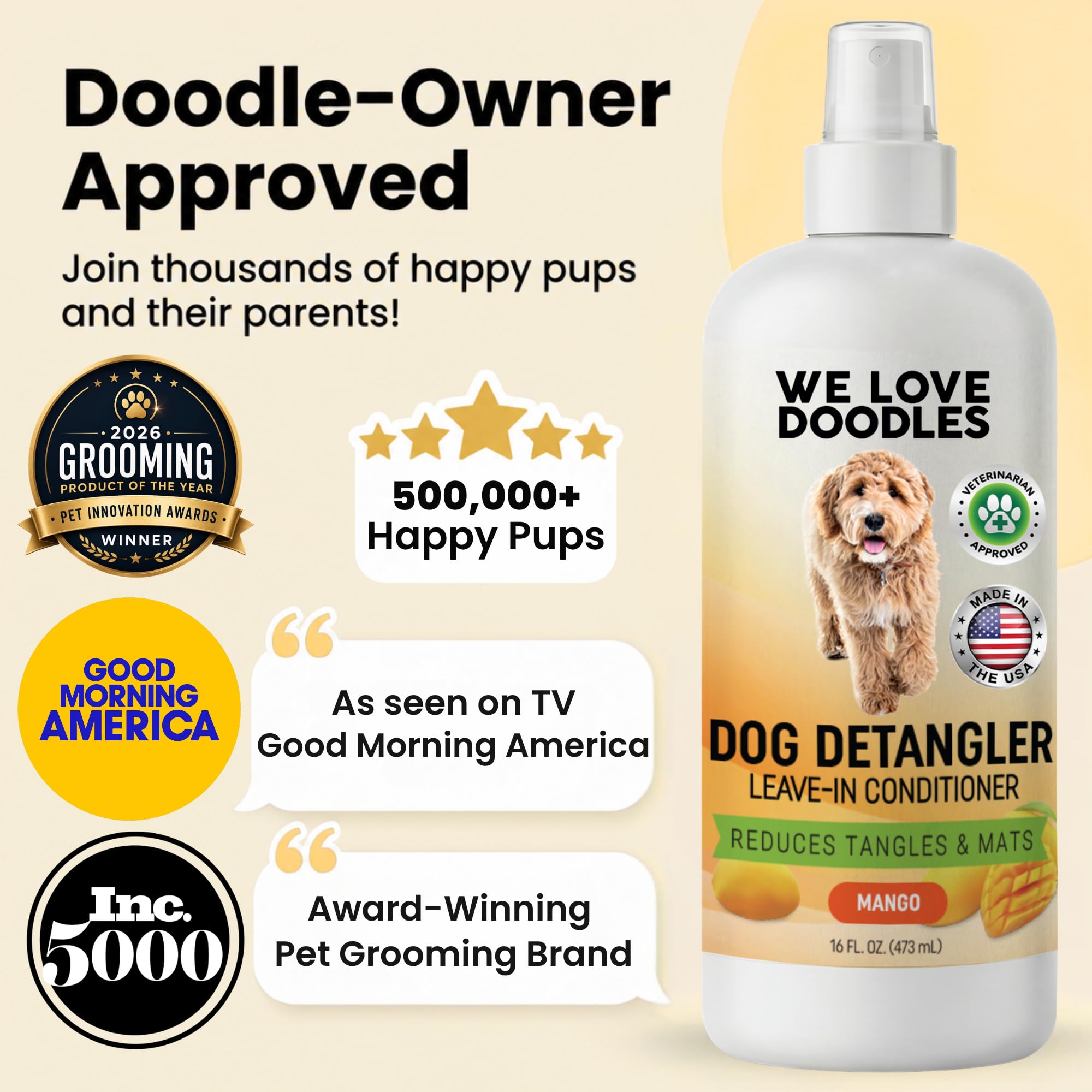 We Love Doodles lifestyle mangue frais parfum agréable après application