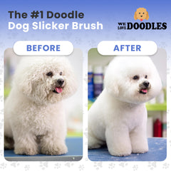 We Love Doodles gros plan picots longs et souples pour moins d’irritation