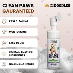 We Love Doodles brosse en silicone gros plan pour nettoyage efficace