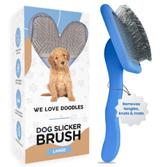 We Love Doodles vue avant de la brosse offrant un brossage efficace