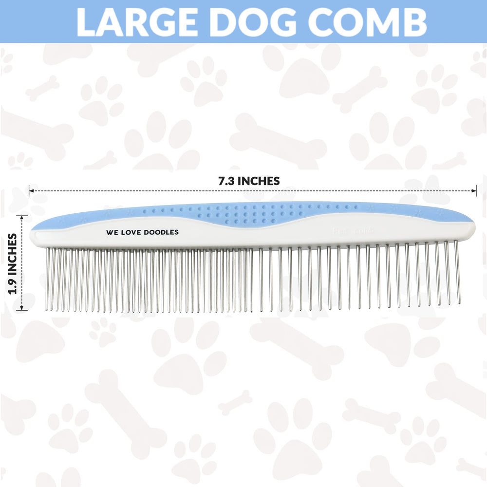 We Love Doodles peigne présenté dans un kit de toilettage pratique pour maison