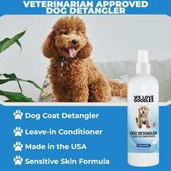 We Love Doodles application sur chien pour un brossage plus doux et rapide