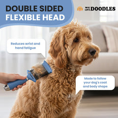 We Love Doodles tête flexible en action pour atteindre zones difficiles
