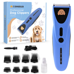 We Love Doodles tondeuse face avant montrant design ergonomique et prise en main confortable