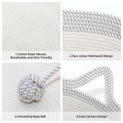 WEAVELYRICS boule-jouet en corde stimulant jeu et détente
