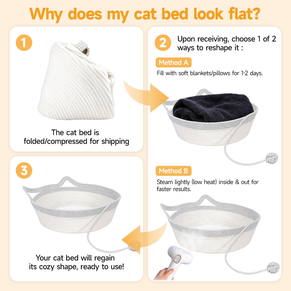 WEAVELYRICS panier utilisé comme rangement élégant et polyvalent