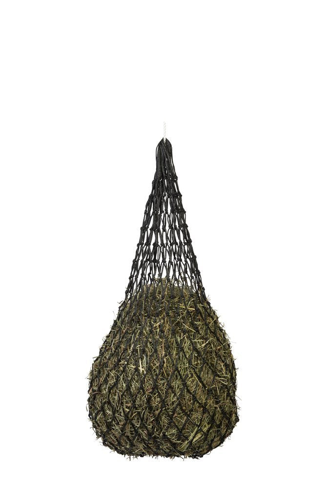 Weaver Equine filet noir 36" en place, ralentit l'alimentation et réduit le gaspillage
