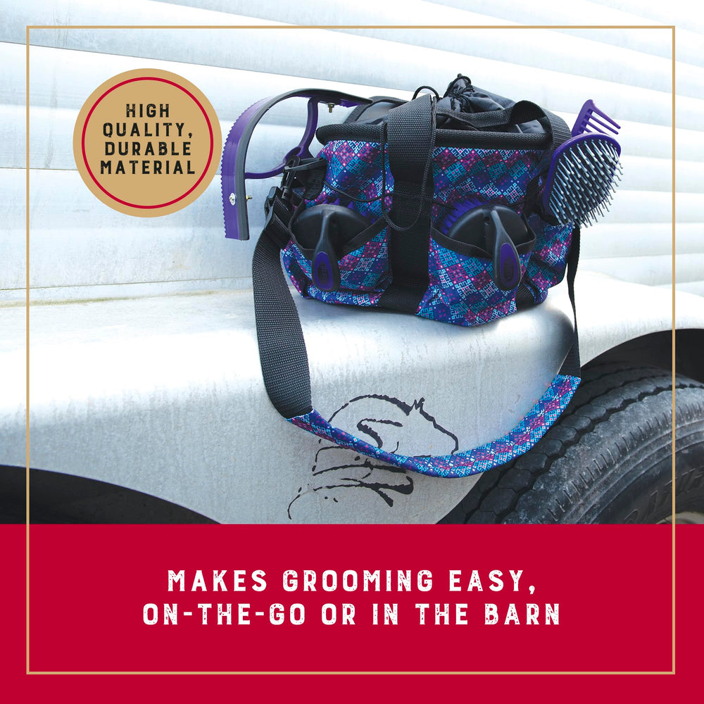 Weaver Equine ensemble complet 7 pièces étalé pour choix d'outils rapide